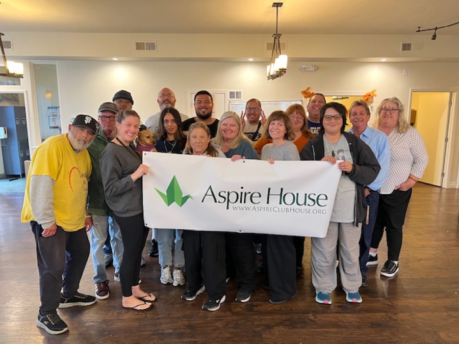 Clubhouse community ribbon cutting event