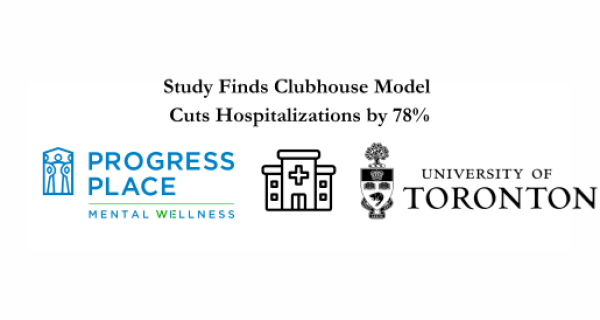 Banner Image of Canadian Study Finds Clubhouse Reduced Mental Health Hospitalizations by 78%